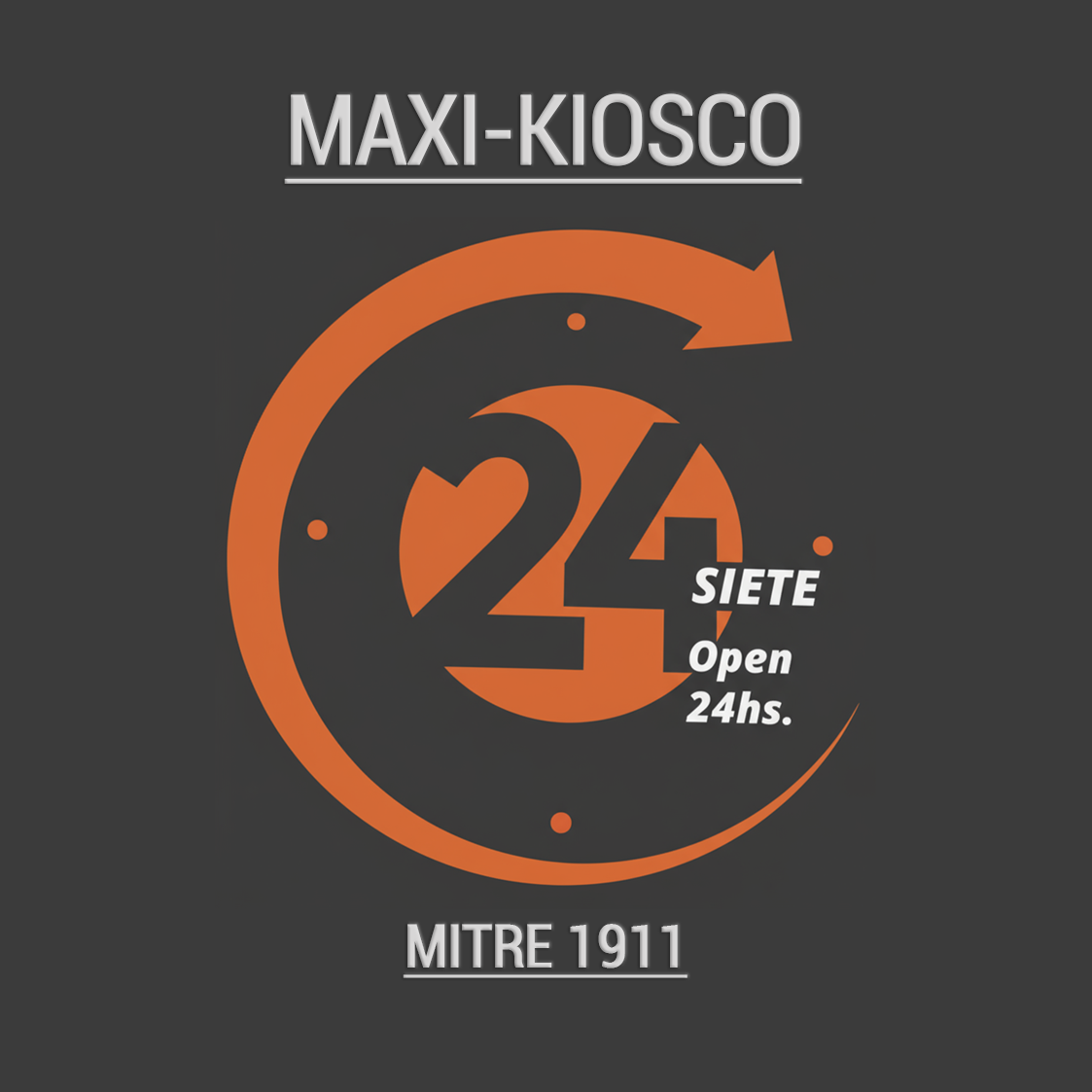 Kiosco 24-7 - Abierto las 24 horas