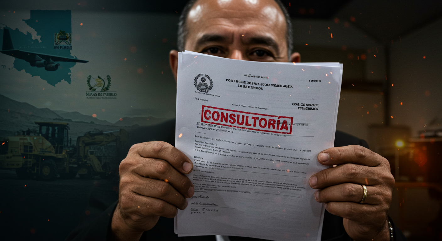 Se derrumba la versión de Espert: la mina guatemalteca estaba integrada al entramado de Fred Machado