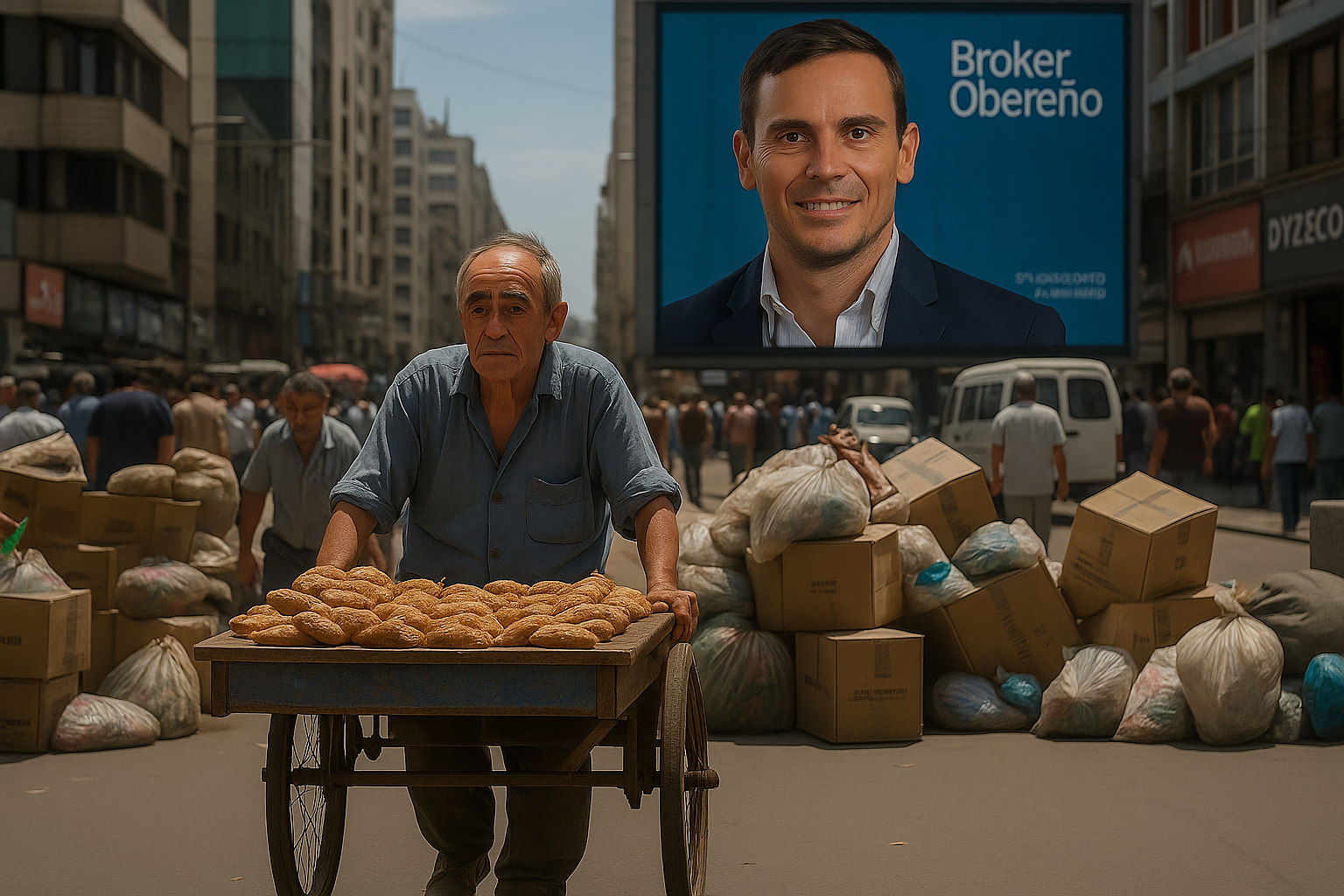 Récord de trabajo informal en Argentina: el 43,2 % está en negro, ¿y el Broker Obereño?